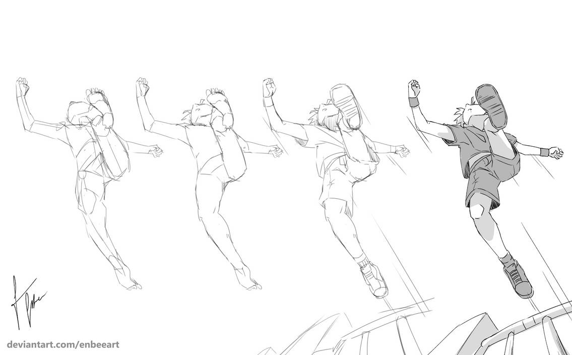 Dynamic Anatomy by EnbeeArt on DeviantArt