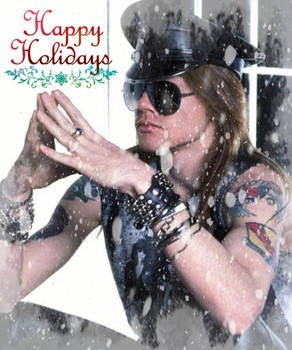 Axl Thinks Happy Holidays