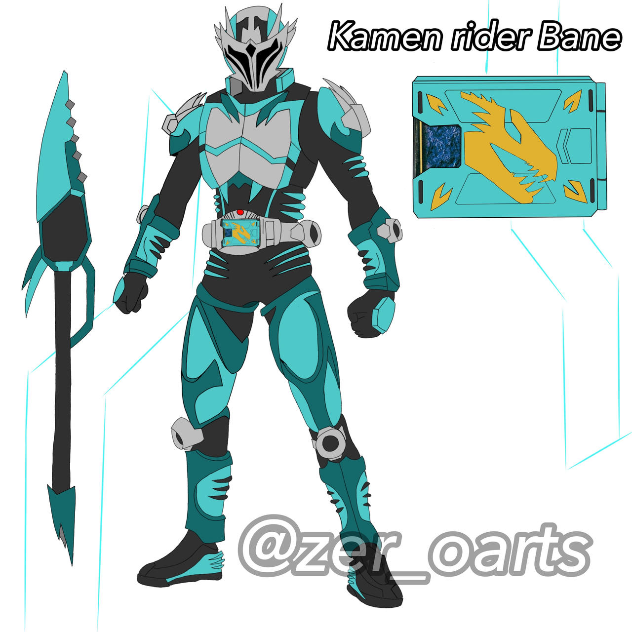 Kamen Rider Bane (redesigned) by Axoro15 on DeviantArt