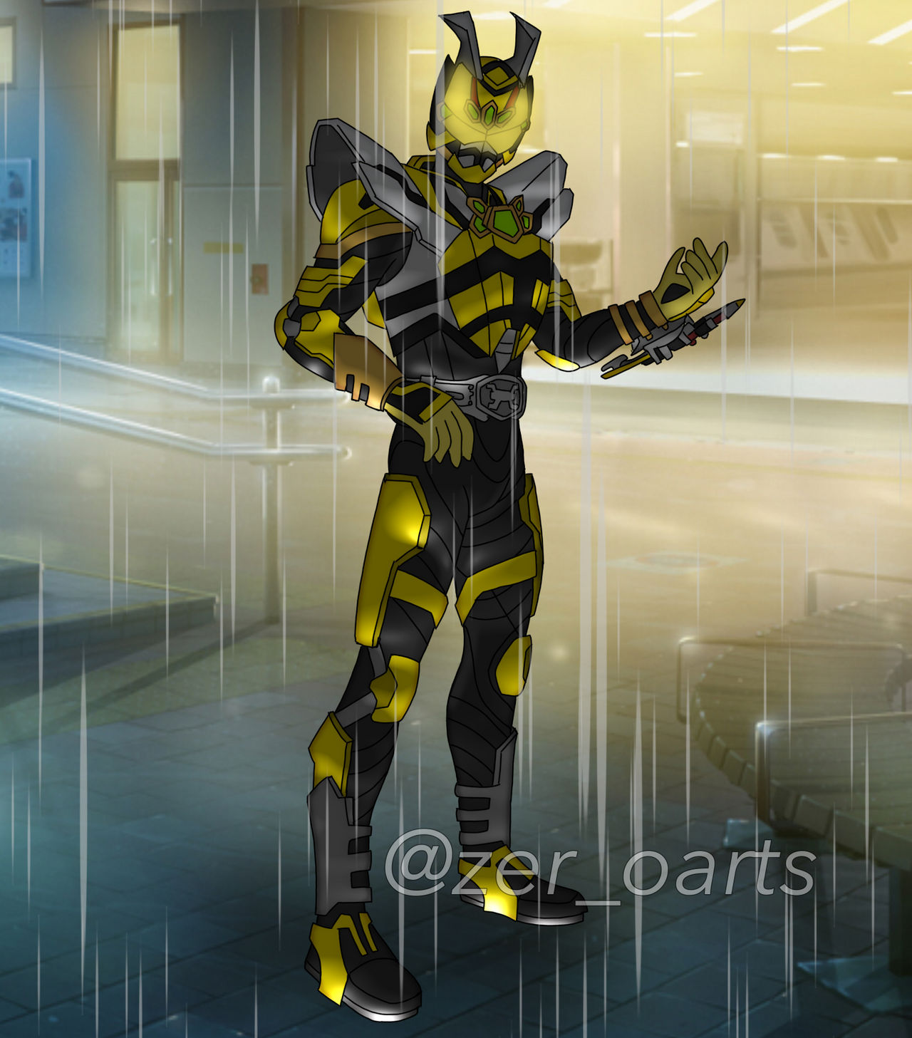 Hyper Form Kamen Rider Thebee Hyper Form