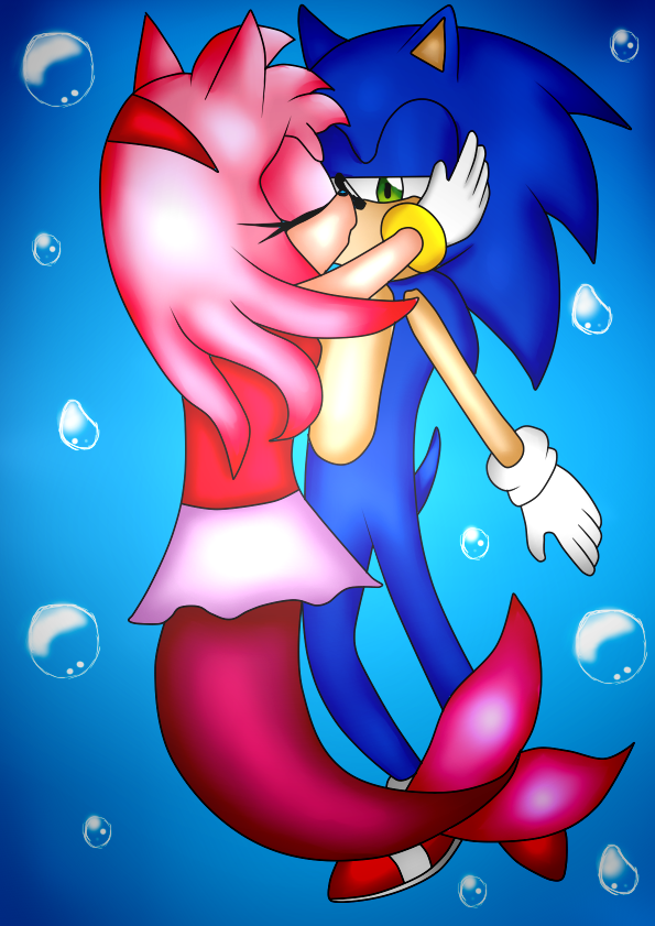 Sonamy - fanart by DaisiesAreCool on DeviantArt