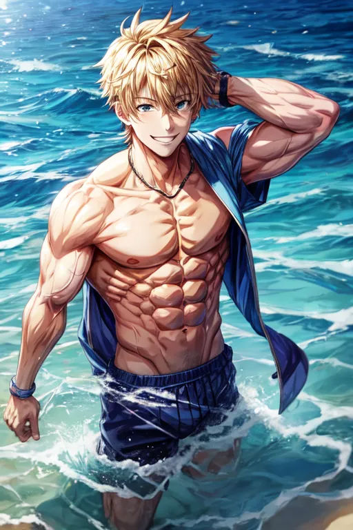Anime Male Abs 139 By Solanatilo On DeviantArt anime-male-abs-139-by-solanatilo-on-deviantart
