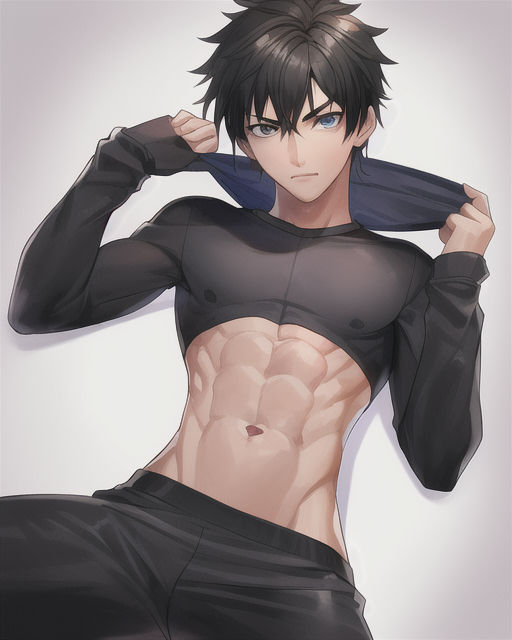 Anime Male Abs 373 By Solanatilo On DeviantArt anime-male-abs-373-by-solanatilo-on-deviantart