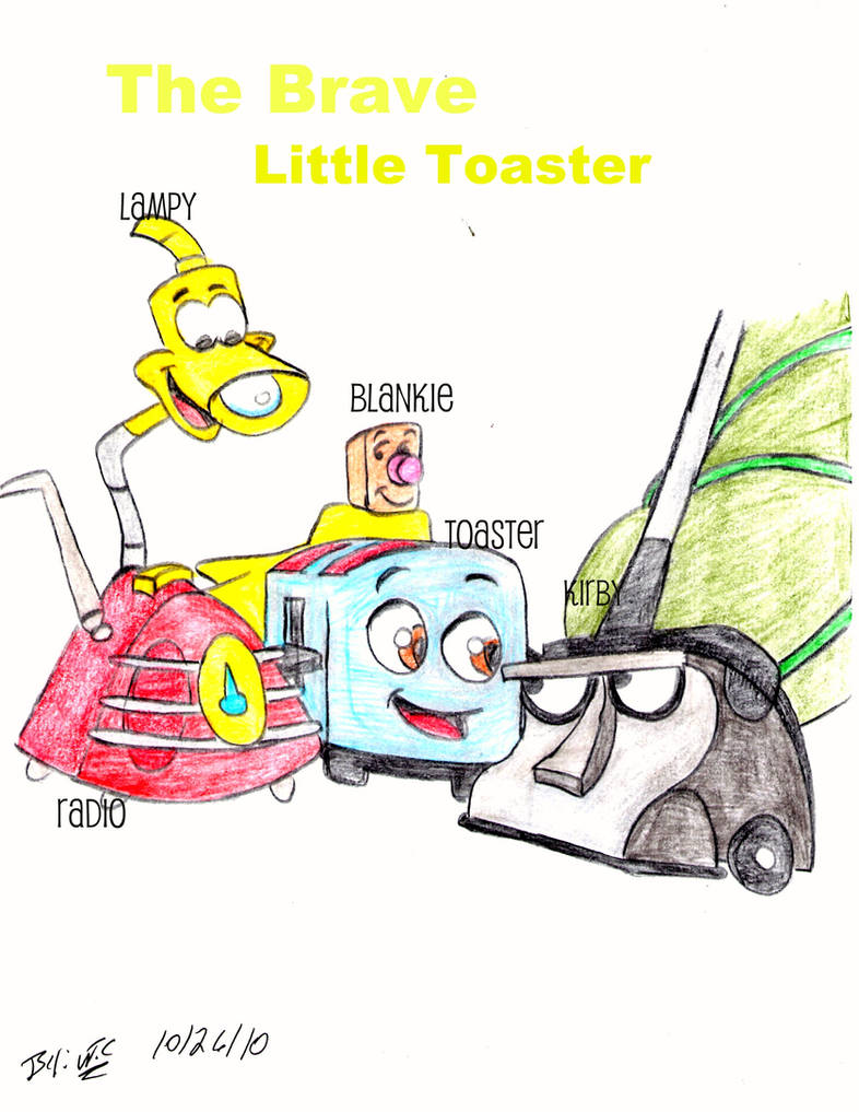 The Brave Little Toaster by captstar1 on DeviantArt