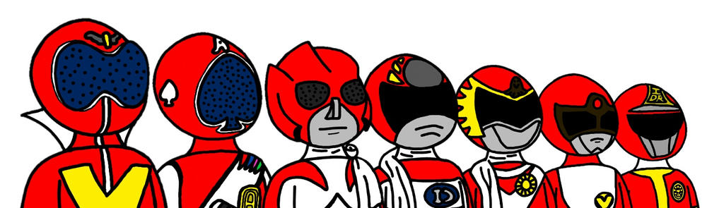 Red Super Sentai (Goranger - Dynaman) by JamesAWilliams1996 on DeviantArt