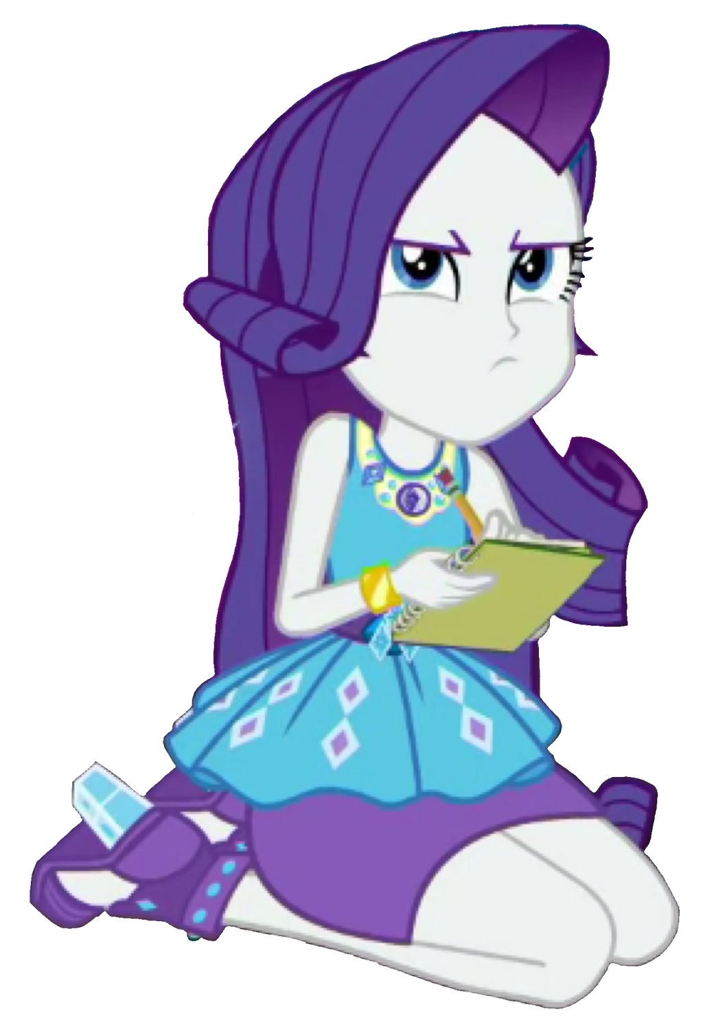 Rarity Pouting (MLP EG Vector) by JamesAWilliams1996 on DeviantArt