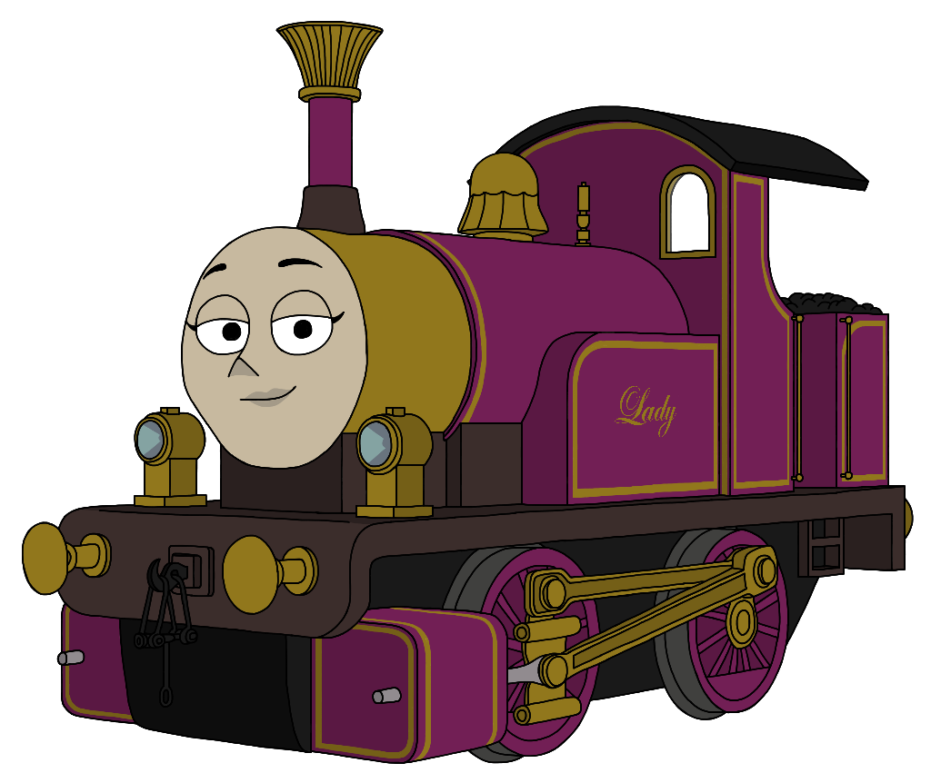 Lady Engine Prop Lady the Golden Engine by JamesAWilliams1996 on DeviantArt