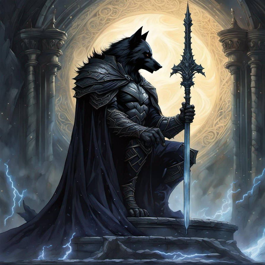 Draped Knight A dark knight, draped in an aura of mystery, sits by hd13alpa on DeviantArt