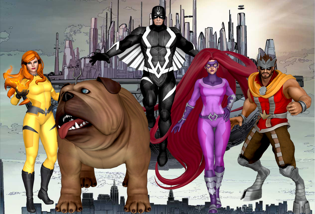 Inhuman Royal Family by KeyoTheSeasons on DeviantArt