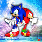 [Sonic Adventure] Knuckles and Sonic