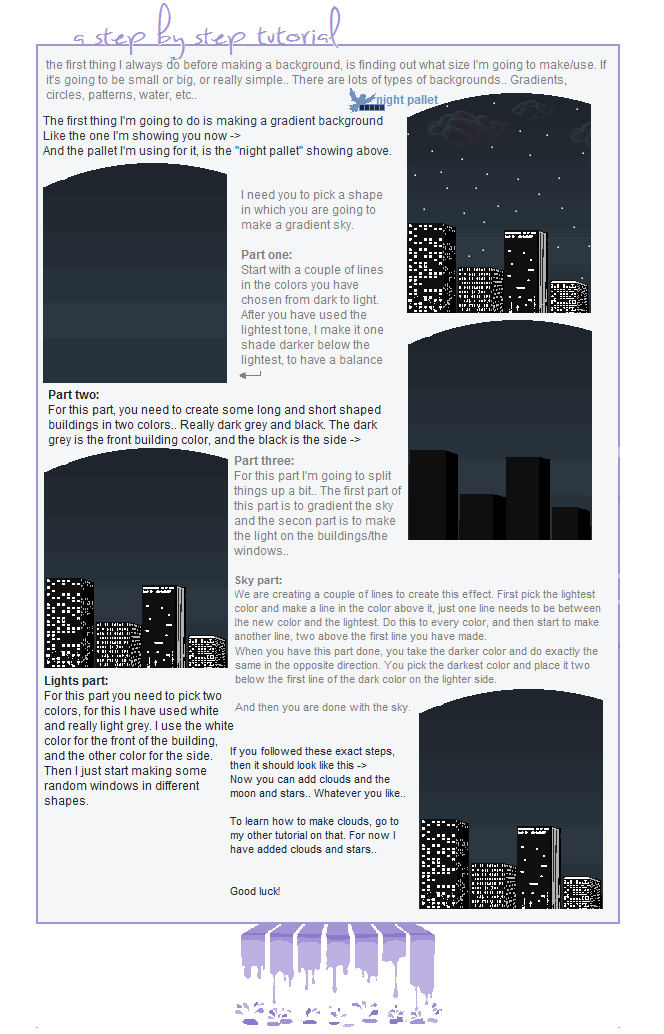 Pixel Background Tutorial Pixel Art Background Tutorial