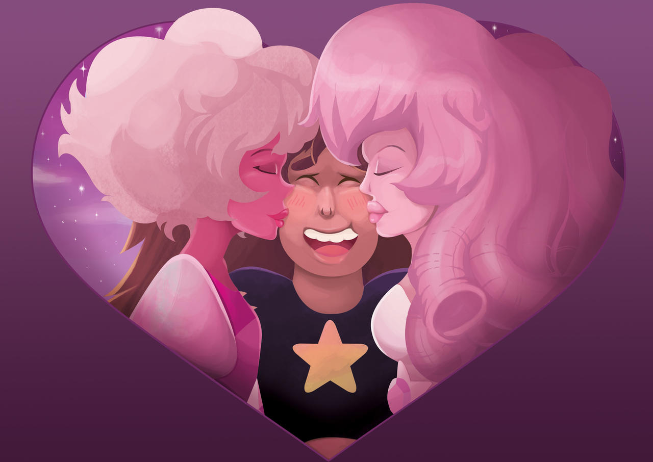 Pink Greg Pink, Greg, and Rose Valentines Day Fanart by Bl4ckVanill4 on DeviantArt