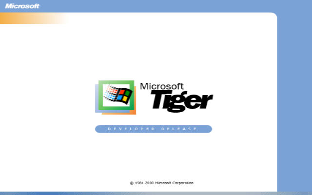 Windows Codename Tiger Developer Release by PajaroCrack on DeviantArt