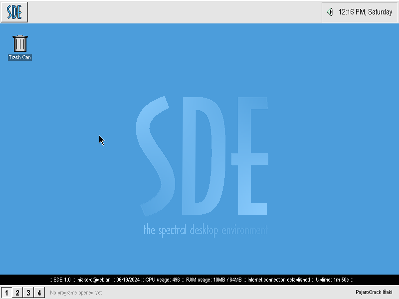Spectral Desktop Environment 1.0 Desktop by PajaroCrack on DeviantArt