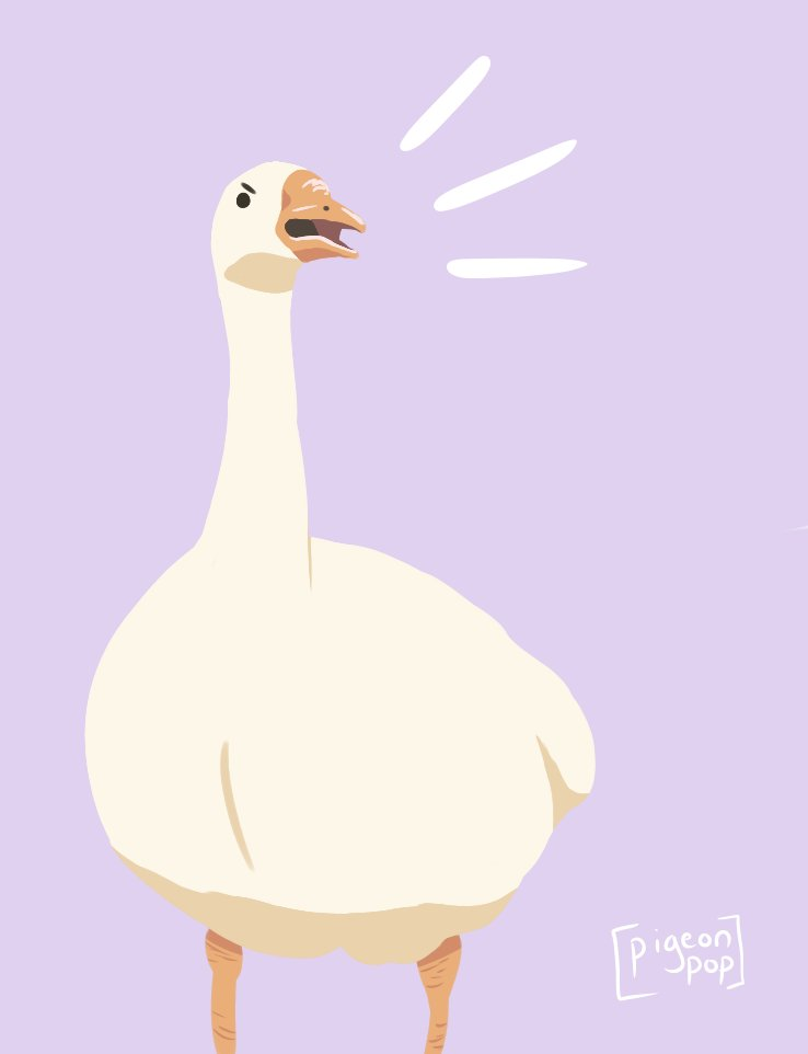 Deviantart Goosed Goose by pigeonpop on DeviantArt