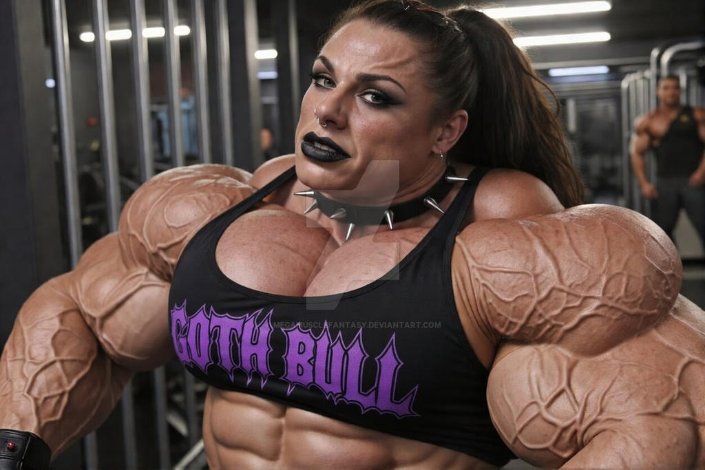 Muscle Roid Beast ADOPTABLE ROID BEAST - GOTH BULL by MegaMuscleFantasy on DeviantArt