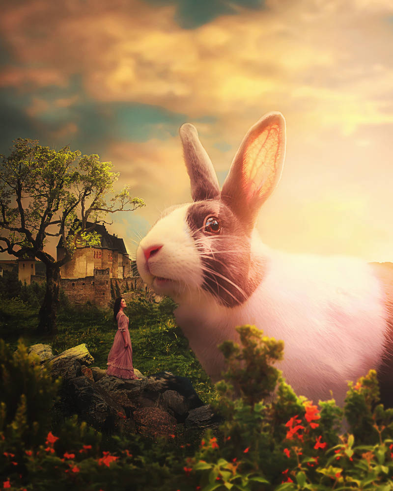 Big Rabbit by davidpradograficovid on DeviantArt