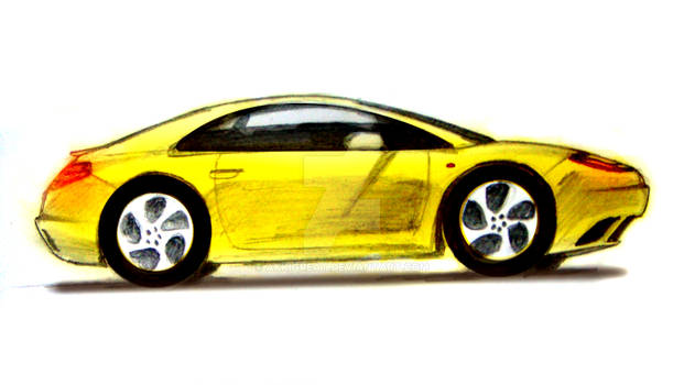 yellow car