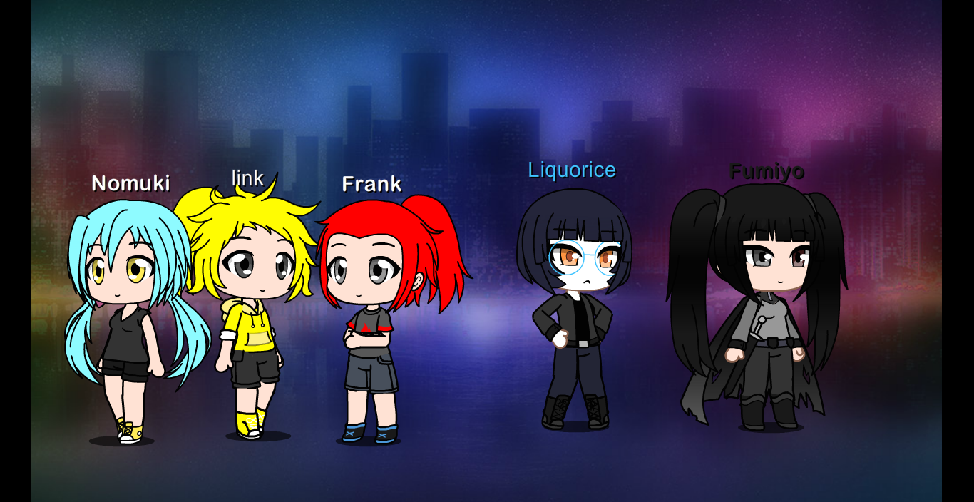 My characters in Gacha Club (Import Codes) by LKGamingART on DeviantArt