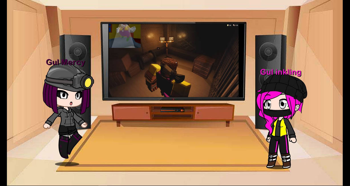 Gul and Uzi watching Mario Plays Roblox DOORS by Gulsevim4234 on DeviantArt