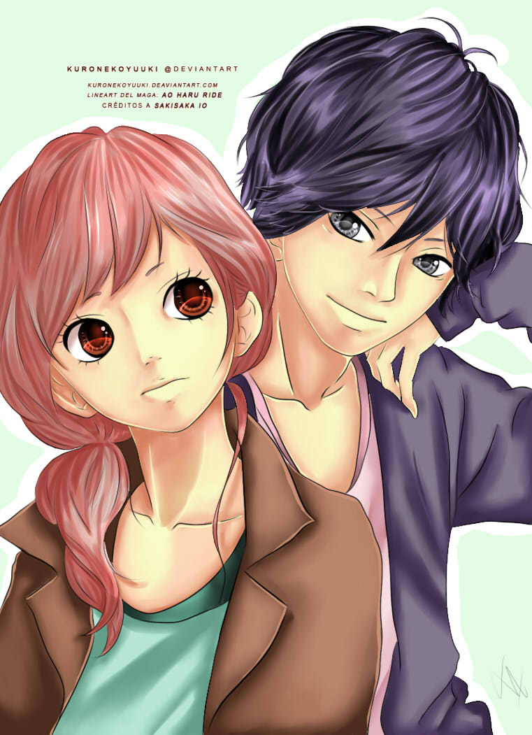 Ao Haru Ride Coloring Practice