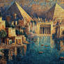 Mosaic of the Nile Dawn