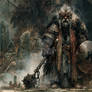 Grim Cemetery Warrior
