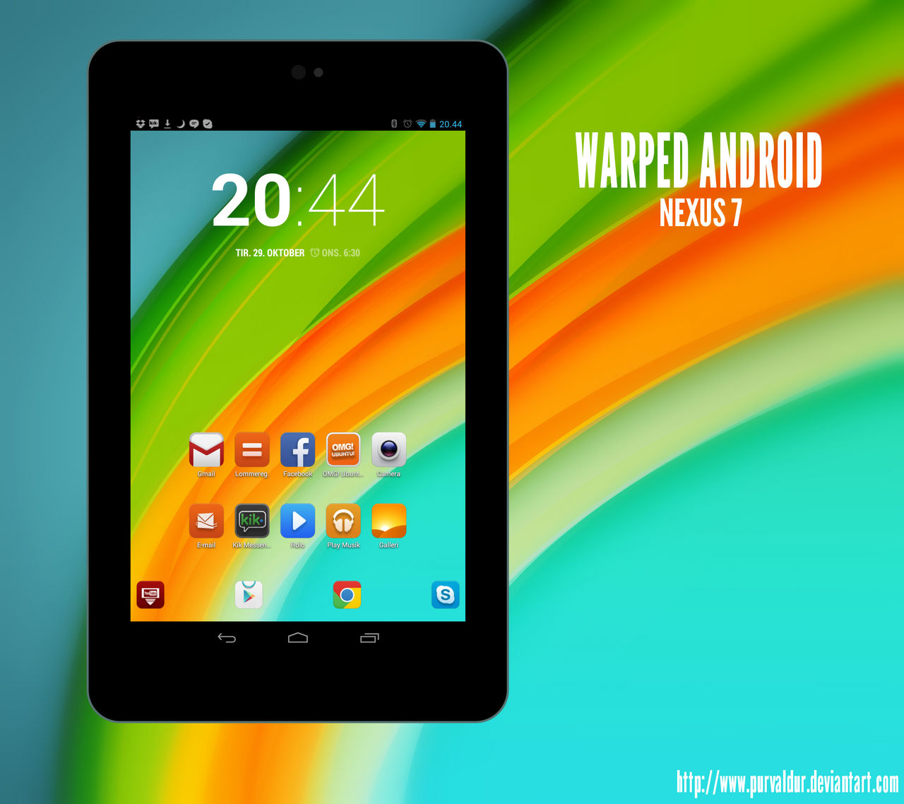 Warped Android