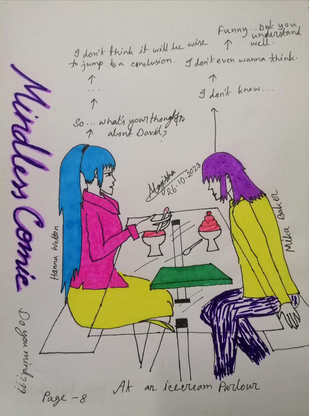 Mindloop Comics Mindless Comic 8 by SlytherinMayisha on DeviantArt