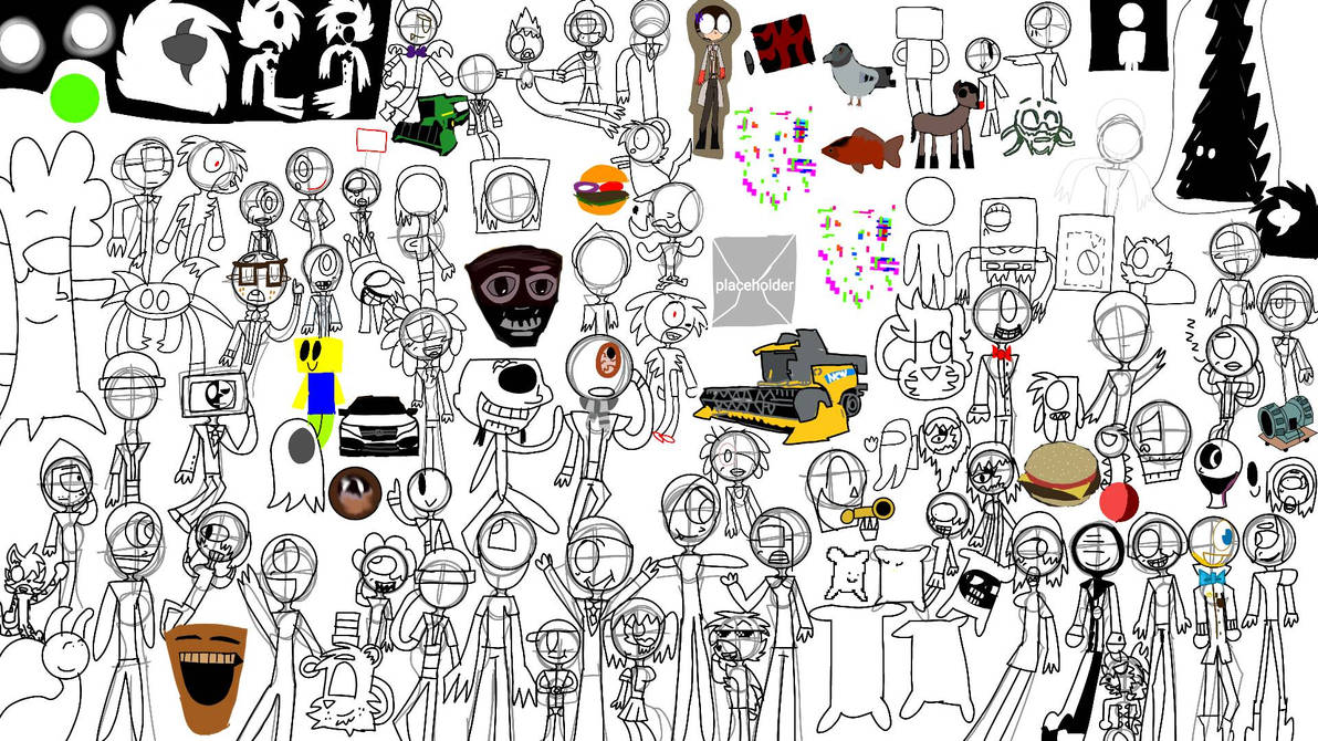 Nico's nextbots doodles by ChloeArtsandStuff888 on DeviantArt