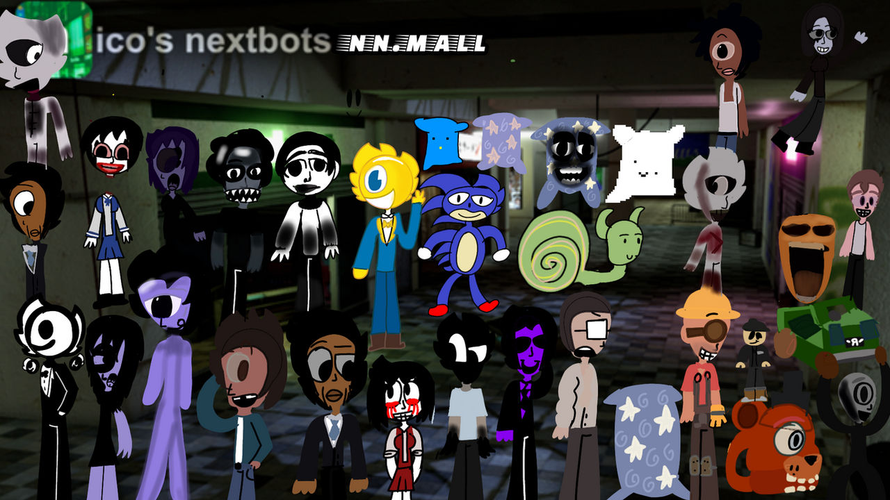 Mall Expansion Update in Nico's Nextbots (+NEW LEAKS) 