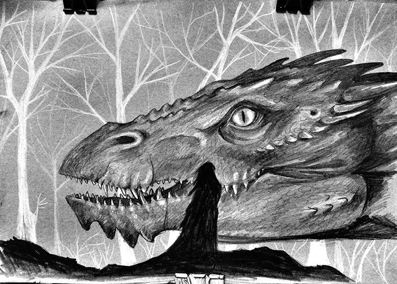 Glaurung and Nienor by LarKire on DeviantArt