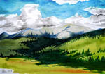 To the Blue Mountains by Miruna-Lavinia