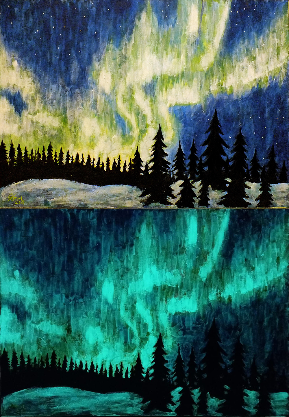 Update! Aurora Borealis - day and night FOR SALE
