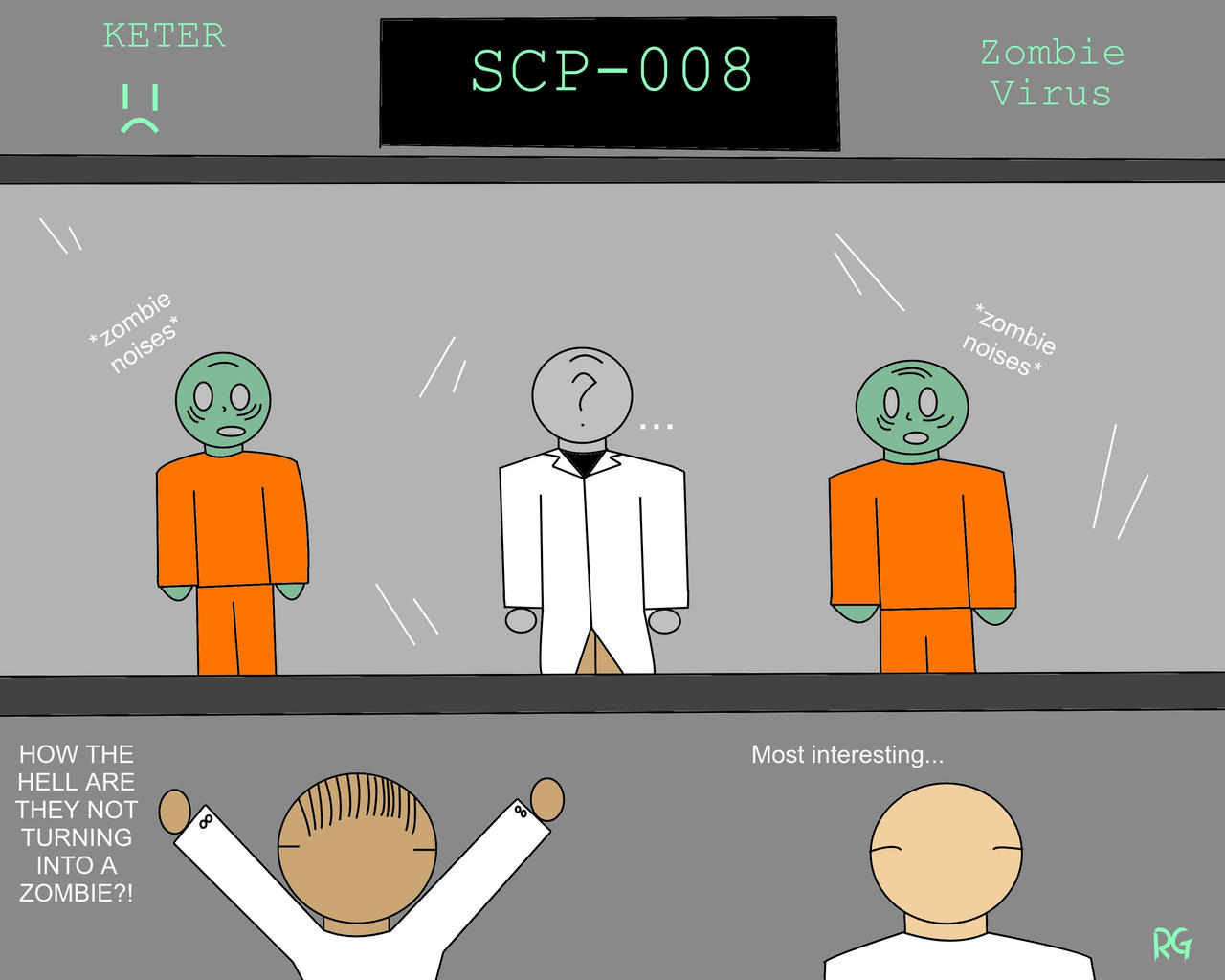 MINECRAFT- SCP 008 ZOMBIE OUTBREAK (IN OUR BASE OF SCP EXPERIMENTS