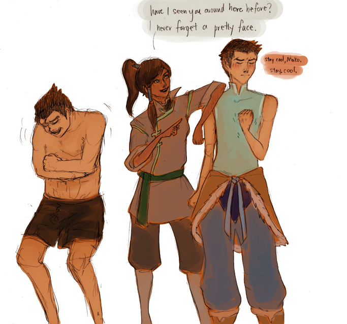 makorra dressup: ...borra?