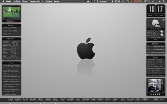 My Desktop Snow Leopard 10.6.7
