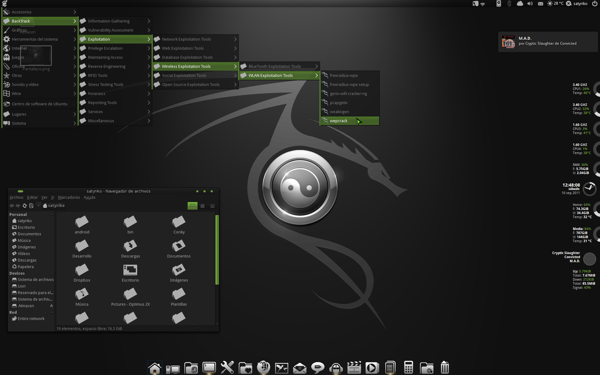 BackTrack 5 - i7-P8P67 Deluxe by satyriko on DeviantArt BackTrack 5 - i7-P8P67 Deluxe by satyriko on DeviantArt