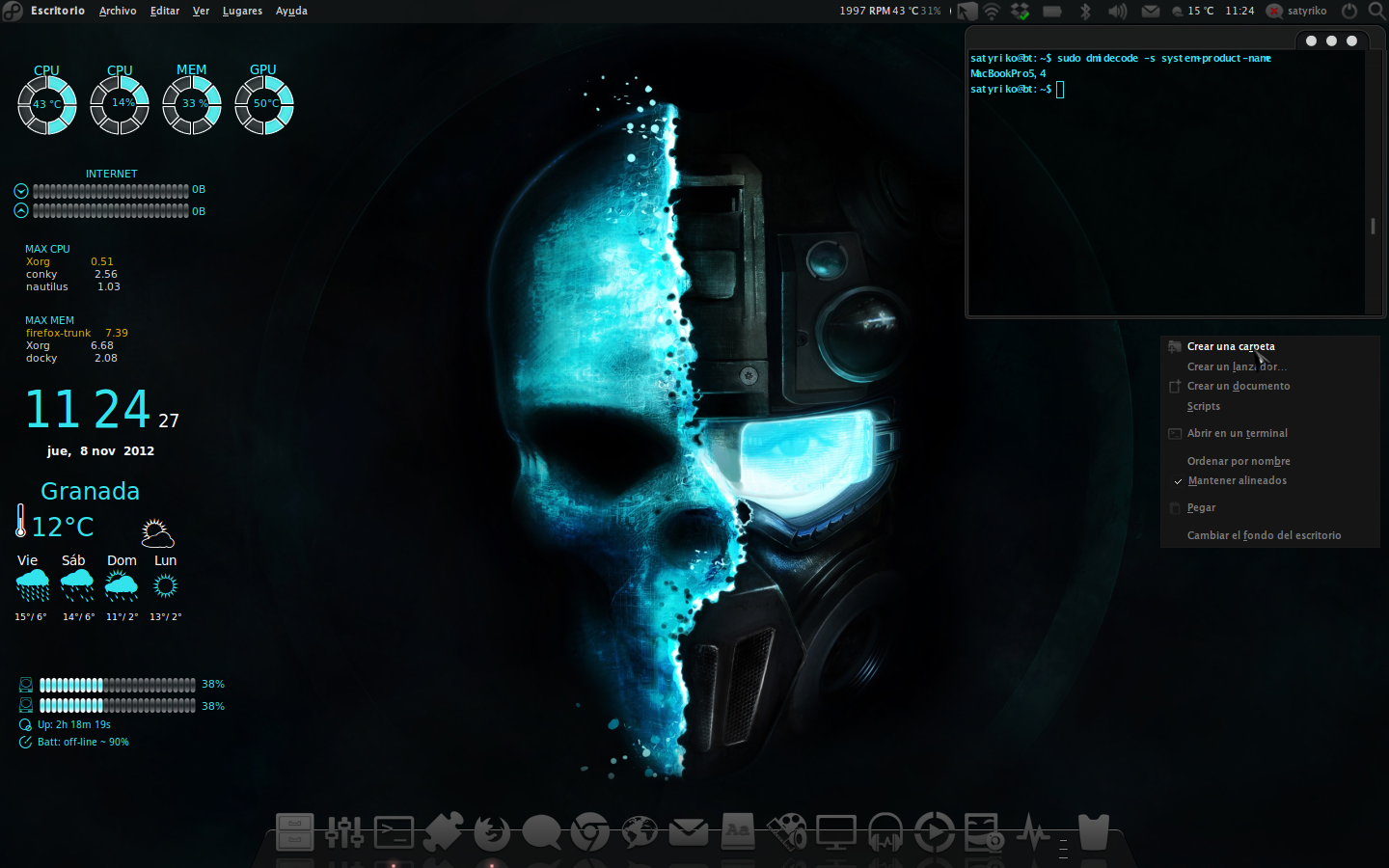 MacBookPro - BackTrack 5 RC3 64b by satyriko on DeviantArt MacBookPro - BackTrack 5 RC3 64b by satyriko on DeviantArt