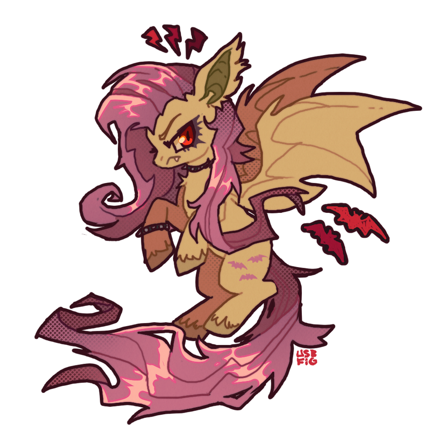 Flutter Bat Figure Flutterbat by usbfig on DeviantArt
