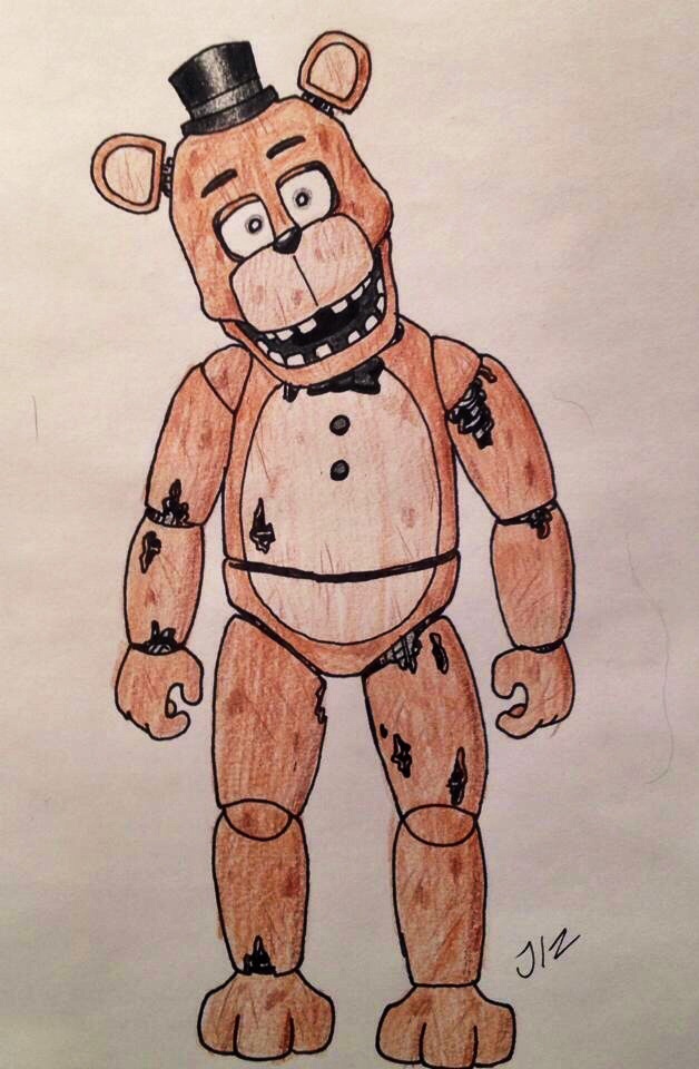 How to Draw Freddy Fazbear