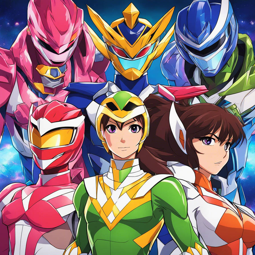 Every Girl Ranger Power Rangers GIRLS by prettyimpink on DeviantArt