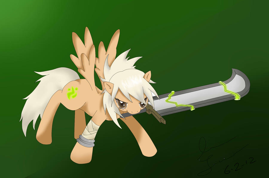 Riven the exiled pony!