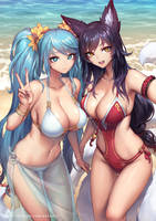 Ahri x Sona