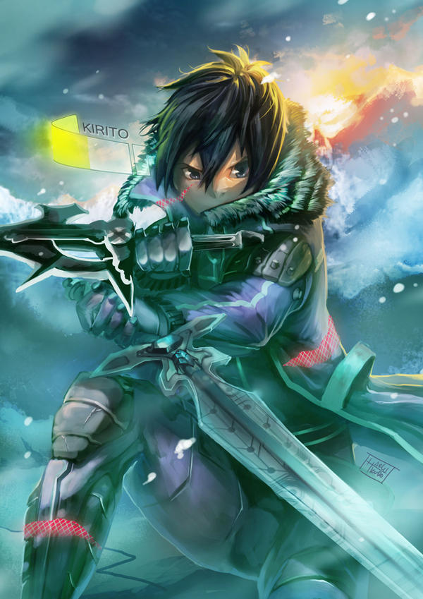 Sword Art Online : KIRITO by harliskudo