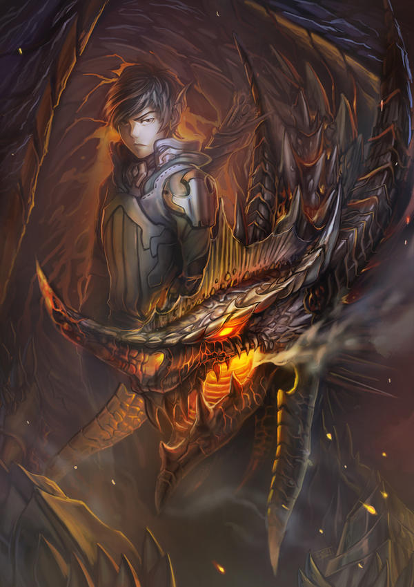 archer and dragon