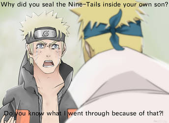 Naruto meets Minato