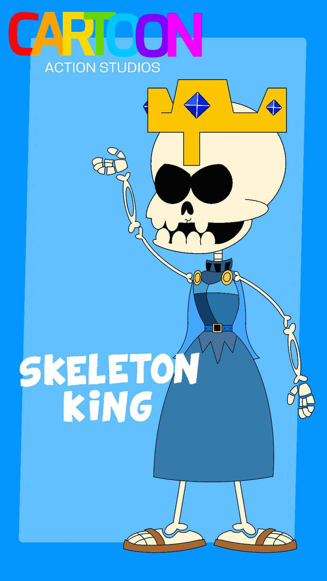 Skeleton King, genderswap OC from Oaokmakw. by Cartoonactionstudios on ...