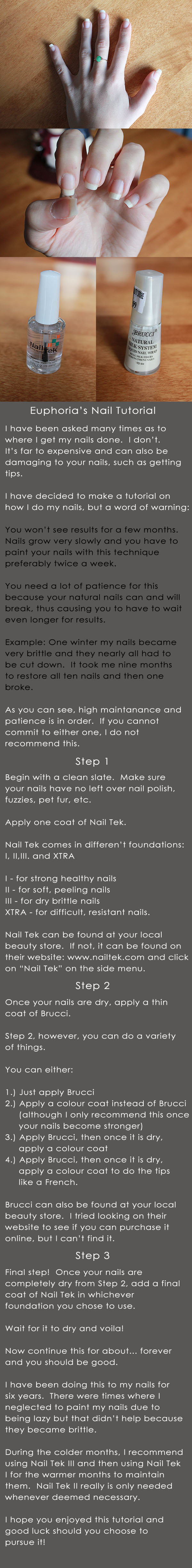 Euphoria's Strong, Healthy Nail Tutorial