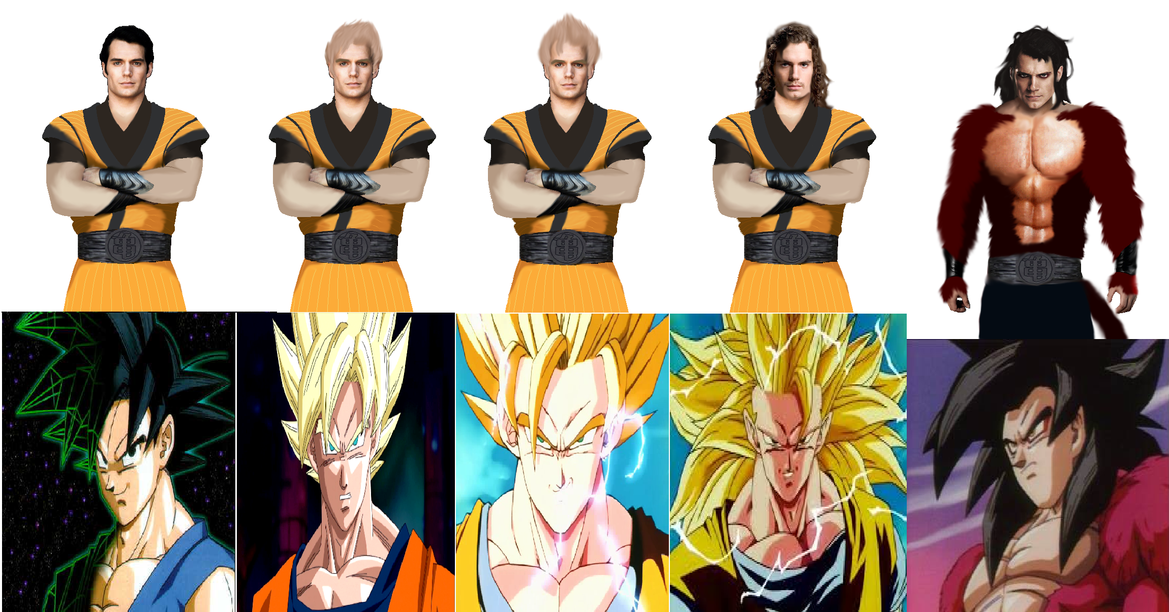 Dragon Ball: Henry Cavill como Gokú Super Saiyajin 4 é a maior